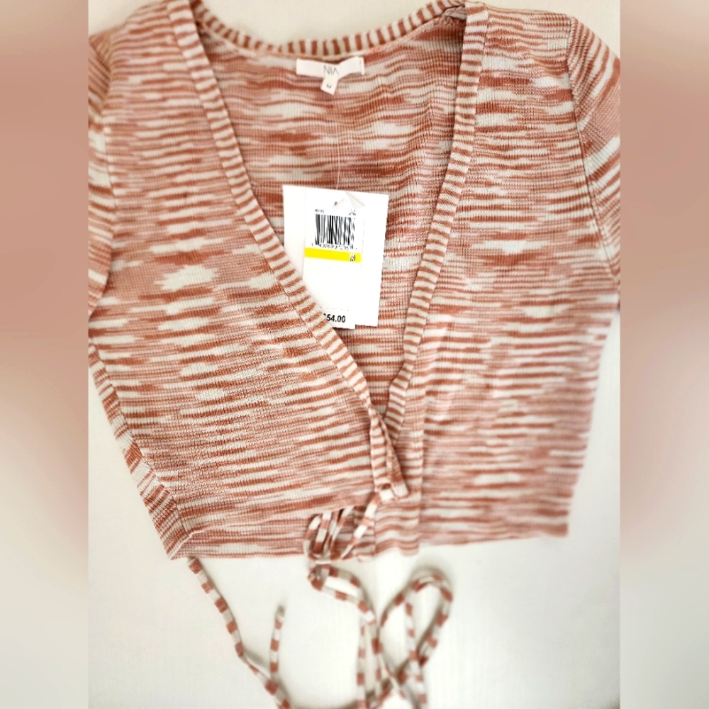 Striped Crop Top